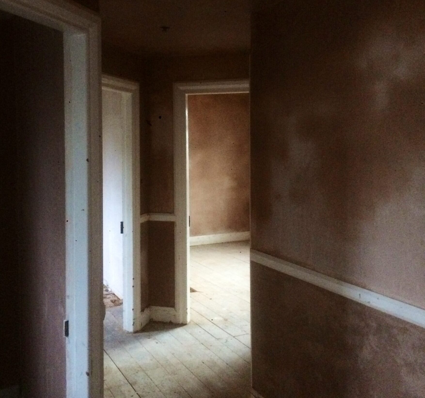from patchwork to finished plaster skim